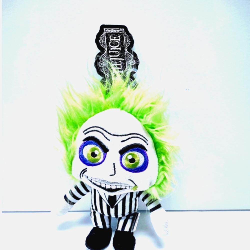 Beetle Juice 9 inch Plush Halloween Toy For Pets